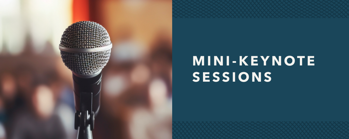 Key Note Banner Mini Keynote Sessions