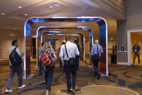 Entering Main Hall